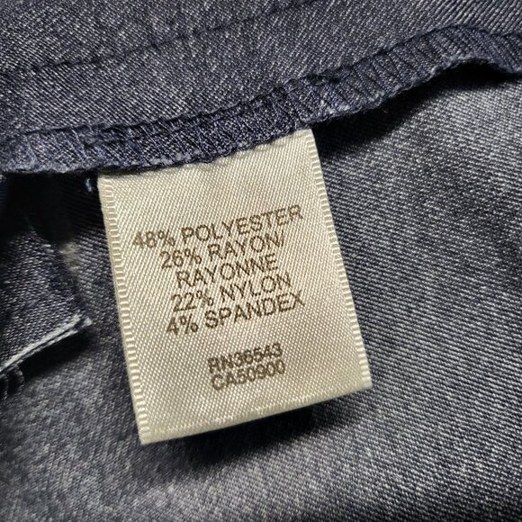 Van Heusen Womens Pants Pull On Size 12 Stretch Extensible Pockets - Picture 5 of 14